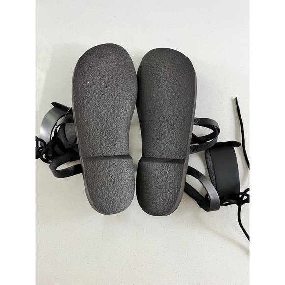 NEW Free People Vacation Day Wrap black leather Sandal SIZE various - Picture 5 of 6